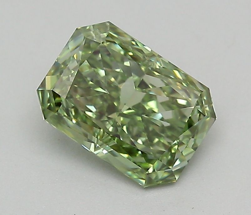 1.02 CT Fancy Vivid Green RADIANT