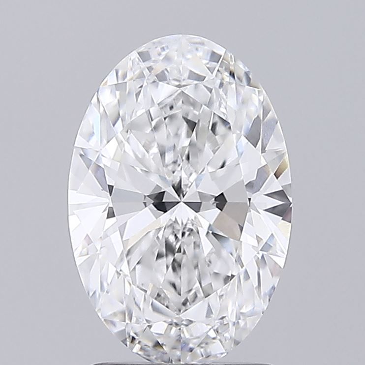 2.00 ct. oval Lab Grown Diamond front image