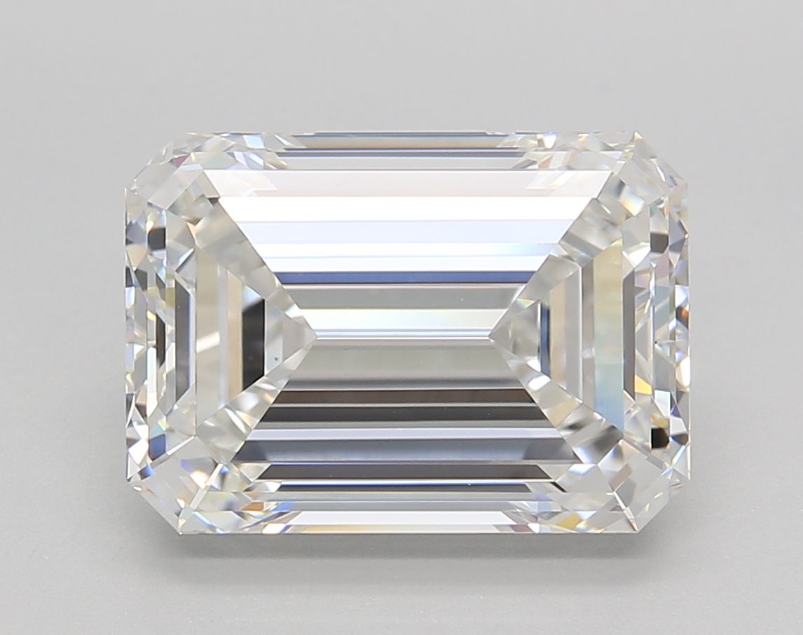 6.02 ct. emerald Lab Grown Diamond front image