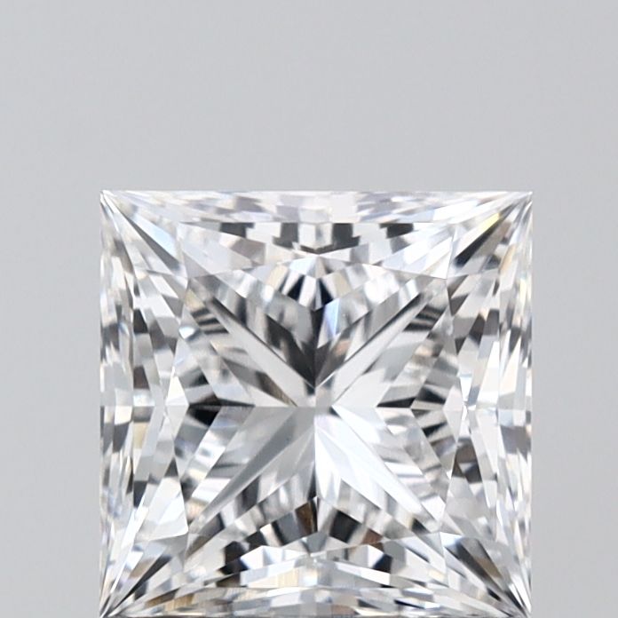 1.24 ct. princess Lab Grown Diamond front image