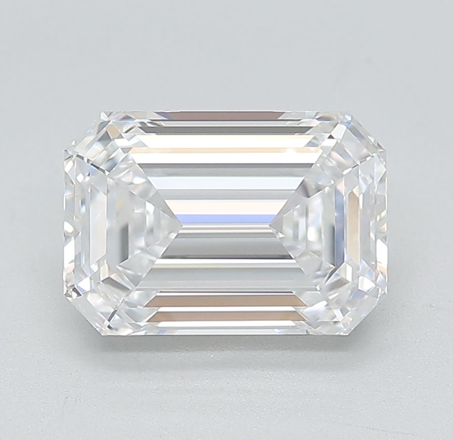 2.57 ct. emerald Lab Grown Diamond front image