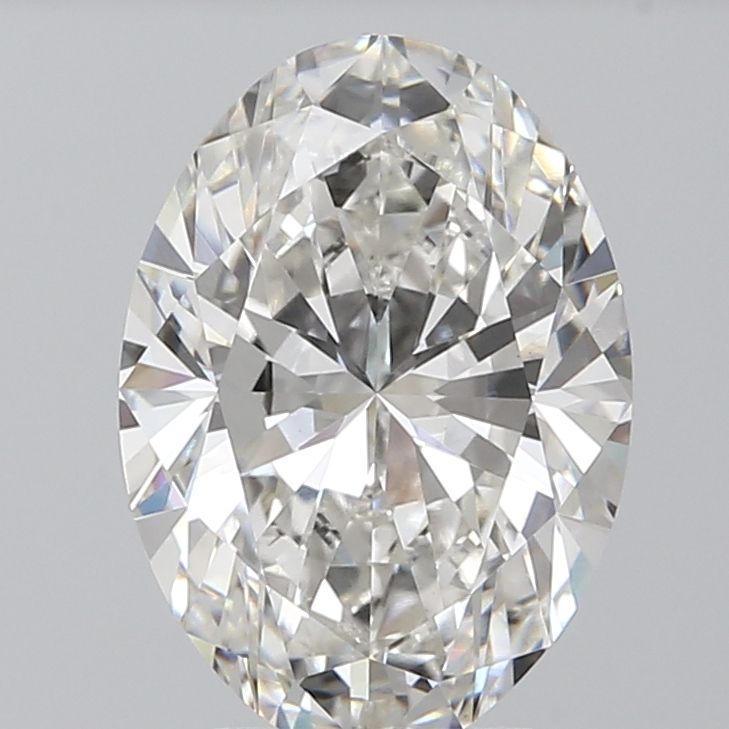 4.07 ct. oval Lab Grown Diamond front image