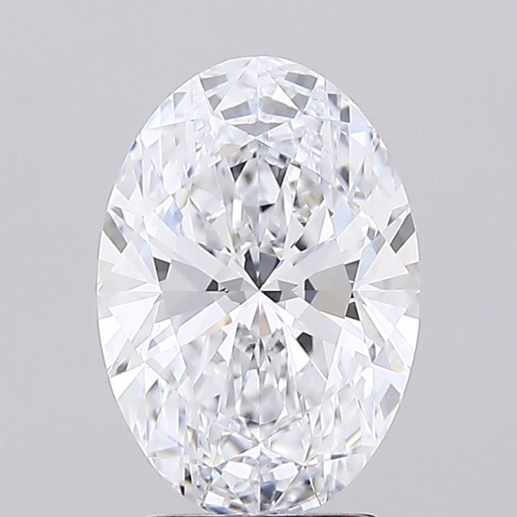 2.50 ct. oval Lab Grown Diamond front image
