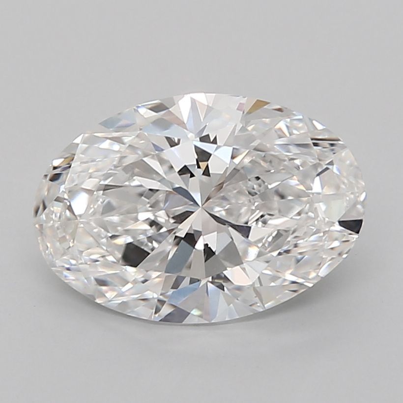 3.08 ct. oval Lab Grown Diamond front image