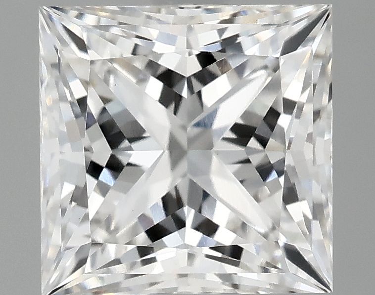 2.10 ct. princess Lab Grown Diamond front image