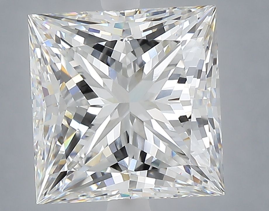 5.06 ct. princess Lab Grown Diamond front image