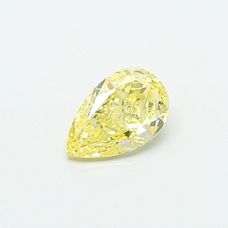 1.0 CT Fancy Yellow PEAR