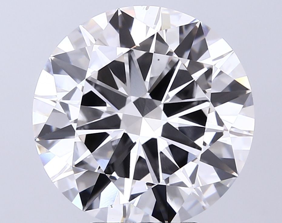 8.02 ct. round Lab Grown Diamond front image