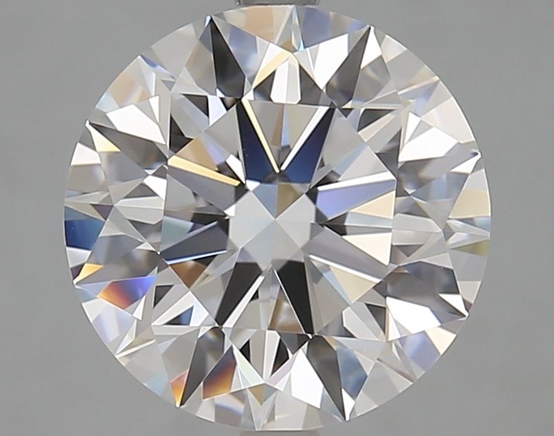 Diamant Rond 4.01 ct - Couleur D - Pureté VVS1