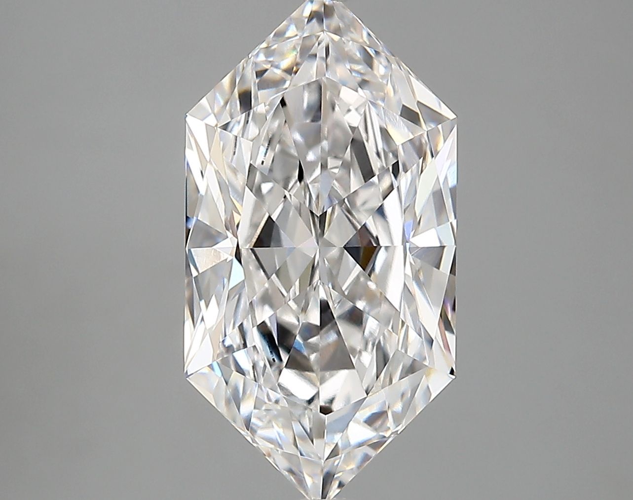 4.08 ct lab-grown Hexagonal Diamond
