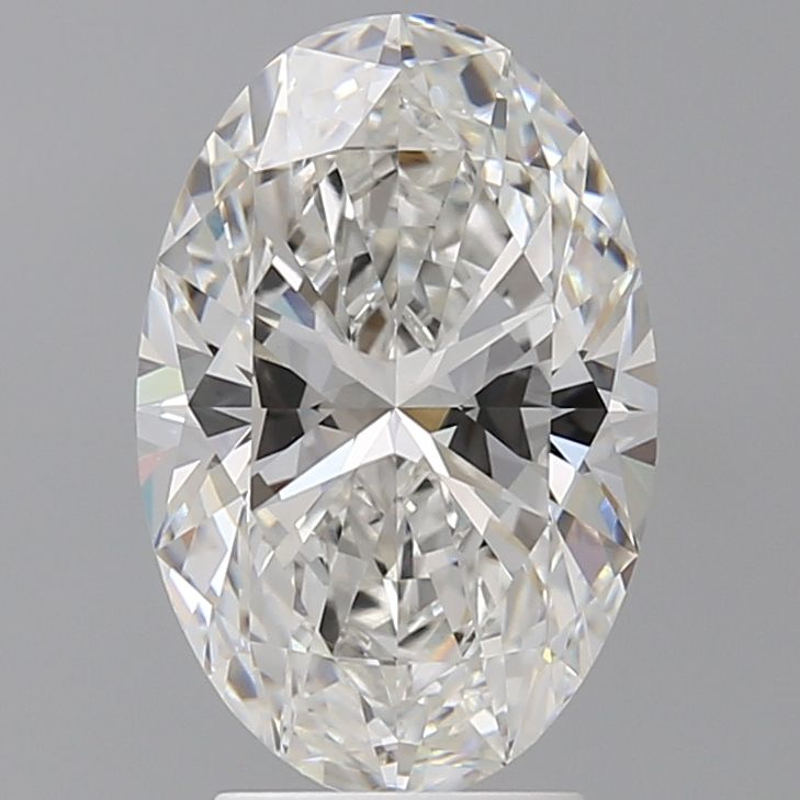 3.50 ct. oval Lab Grown Diamond front image