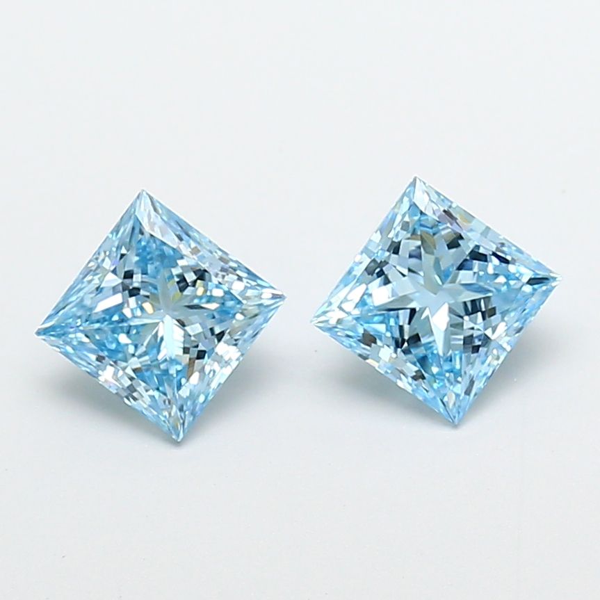 1.04 CT Fancy Vivid Blue PRINCESS