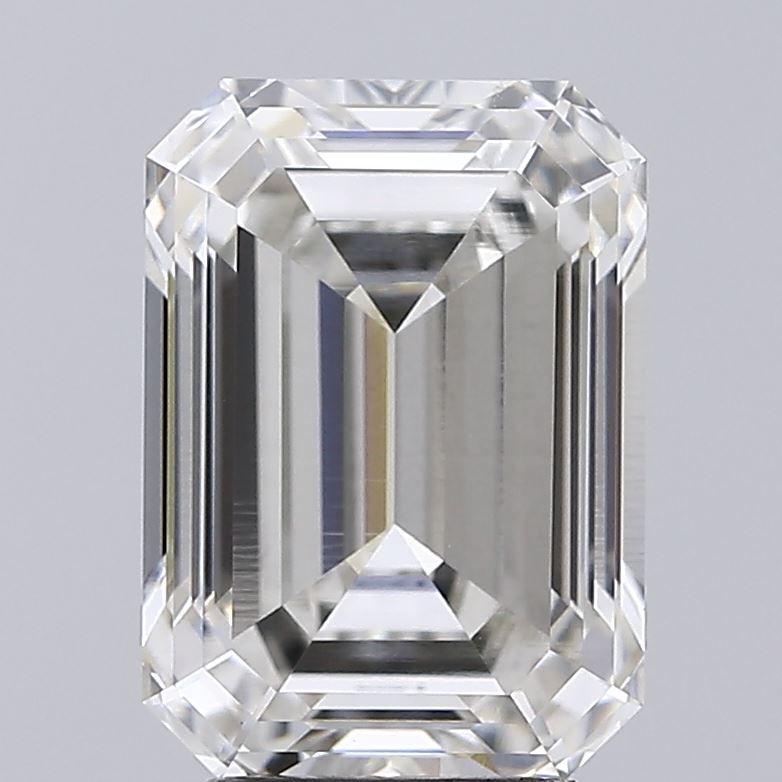 3.89 ct. emerald Lab Grown Diamond front image