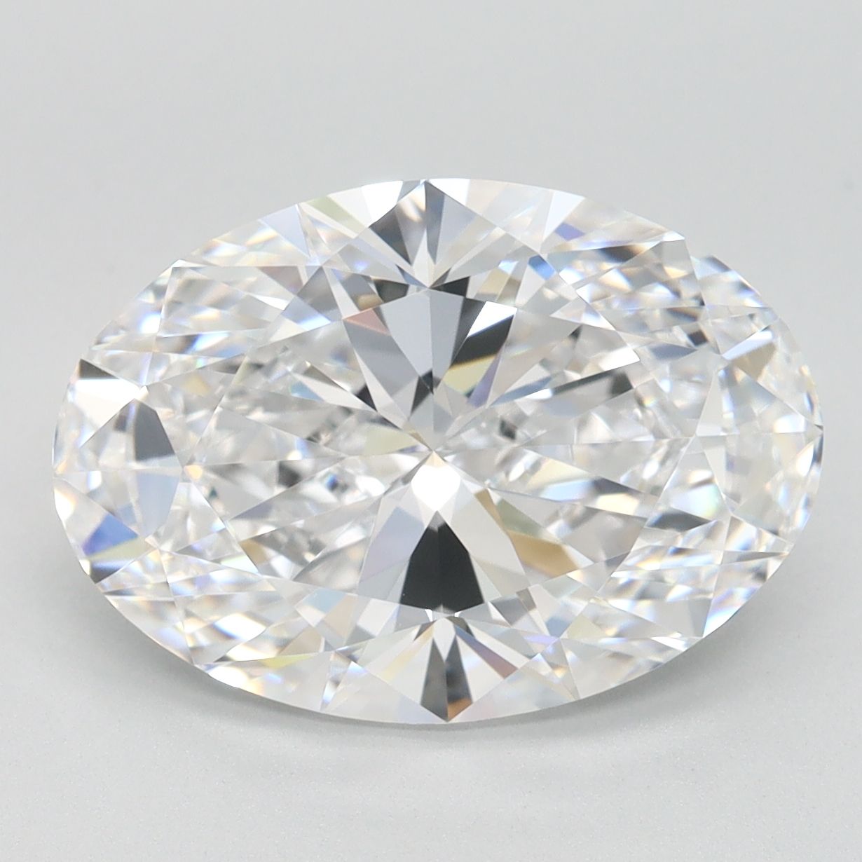 4.11 ct. oval Lab Grown Diamond front image