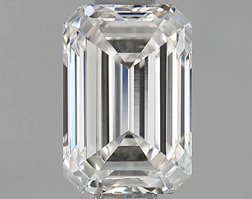0.85 ct. emerald Lab Grown Diamond front image