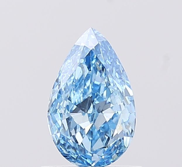 0.87 CT Fancy Vivid Blue PEAR