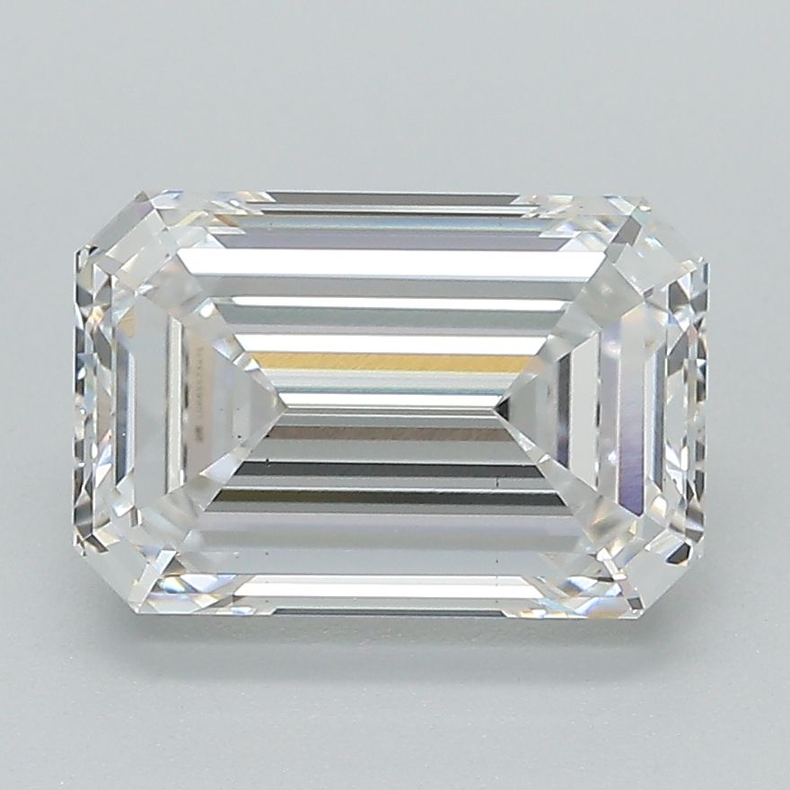 3.02 ct. emerald Lab Grown Diamond front image