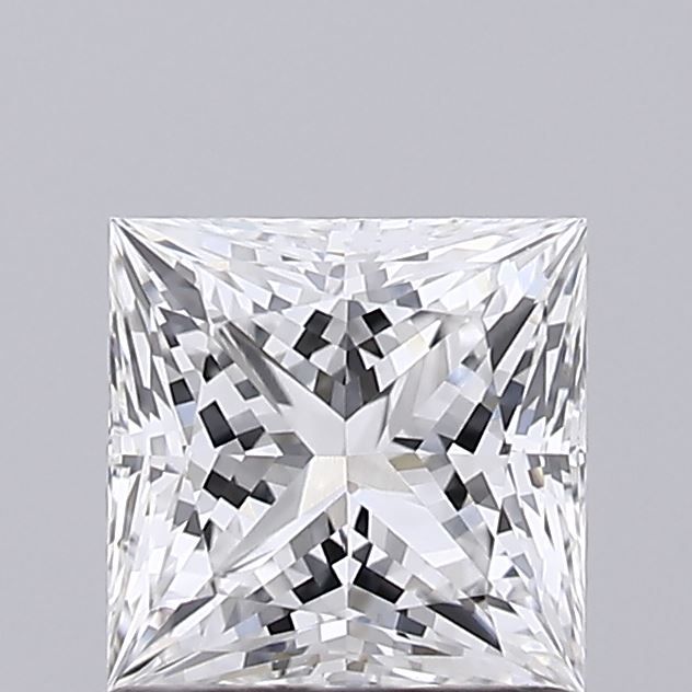1.08 ct lab-grown Princess Diamond