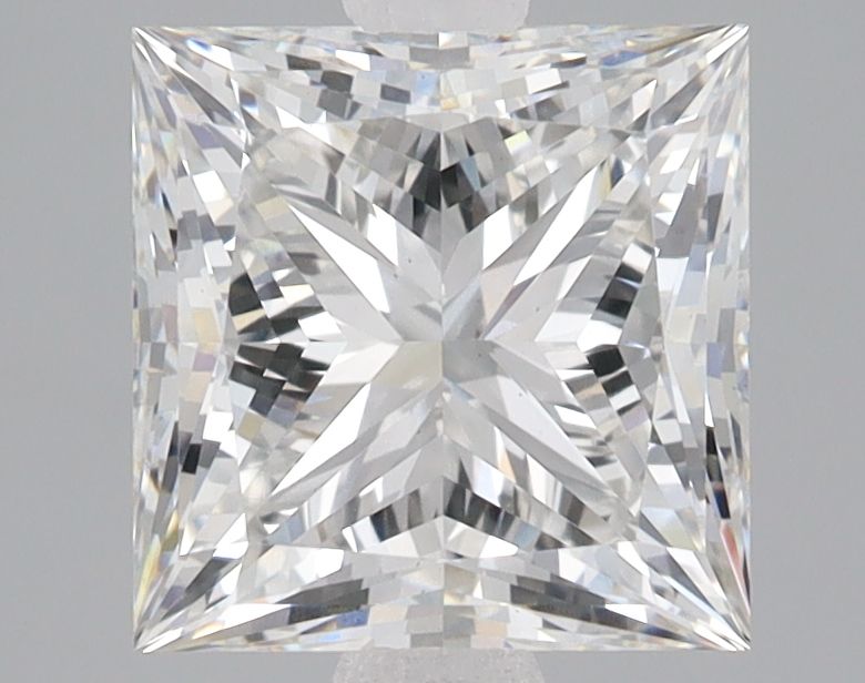 2.90 ct. princess Lab Grown Diamond front image