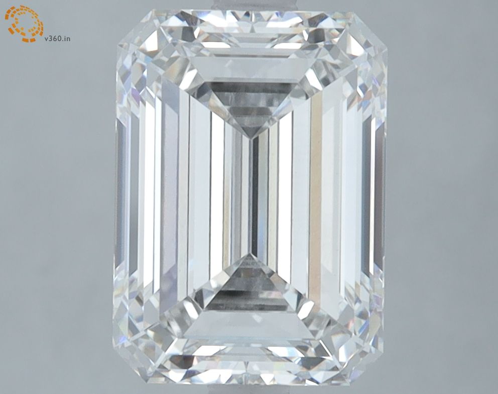 3.56 ct. emerald Lab Grown Diamond front image