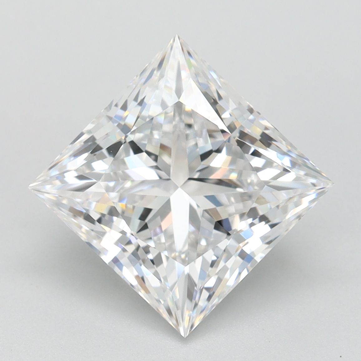 3.25 ct. princess Lab Grown Diamond front image