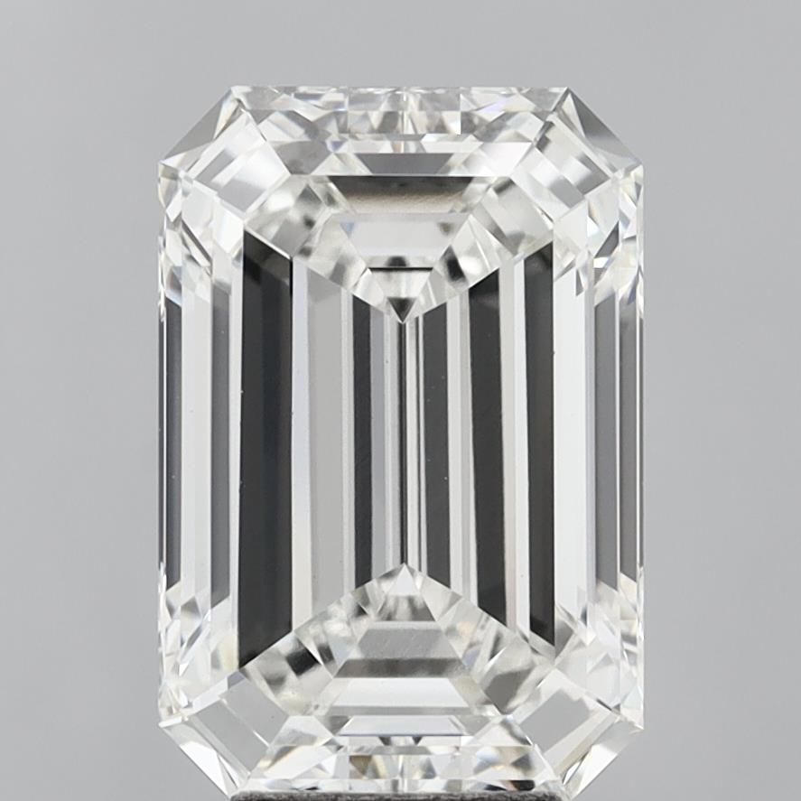 6.08 ct. emerald Lab Grown Diamond front image