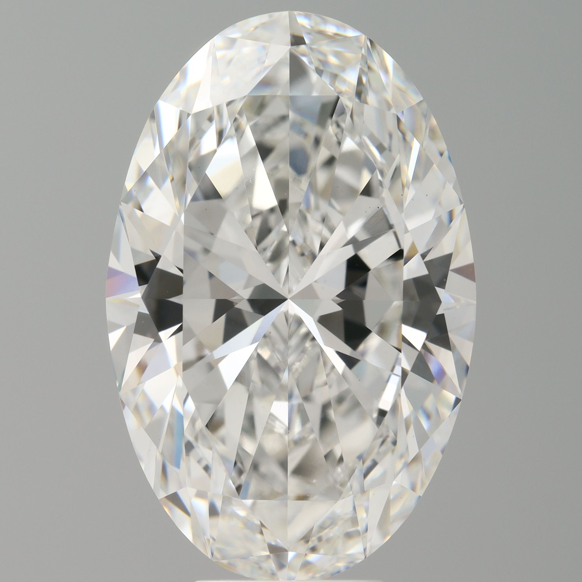 9.08 ct. oval Lab Grown Diamond front image