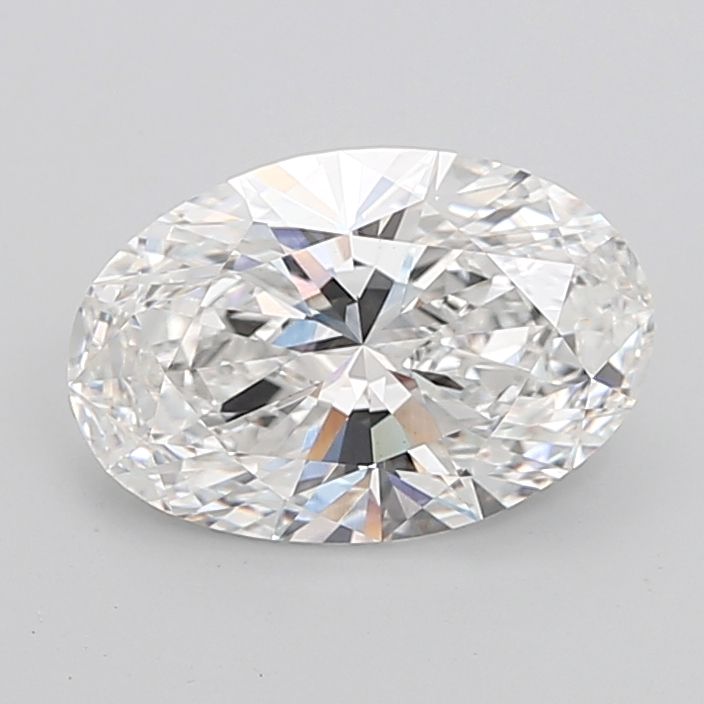 6.05 ct. oval Lab Grown Diamond front image