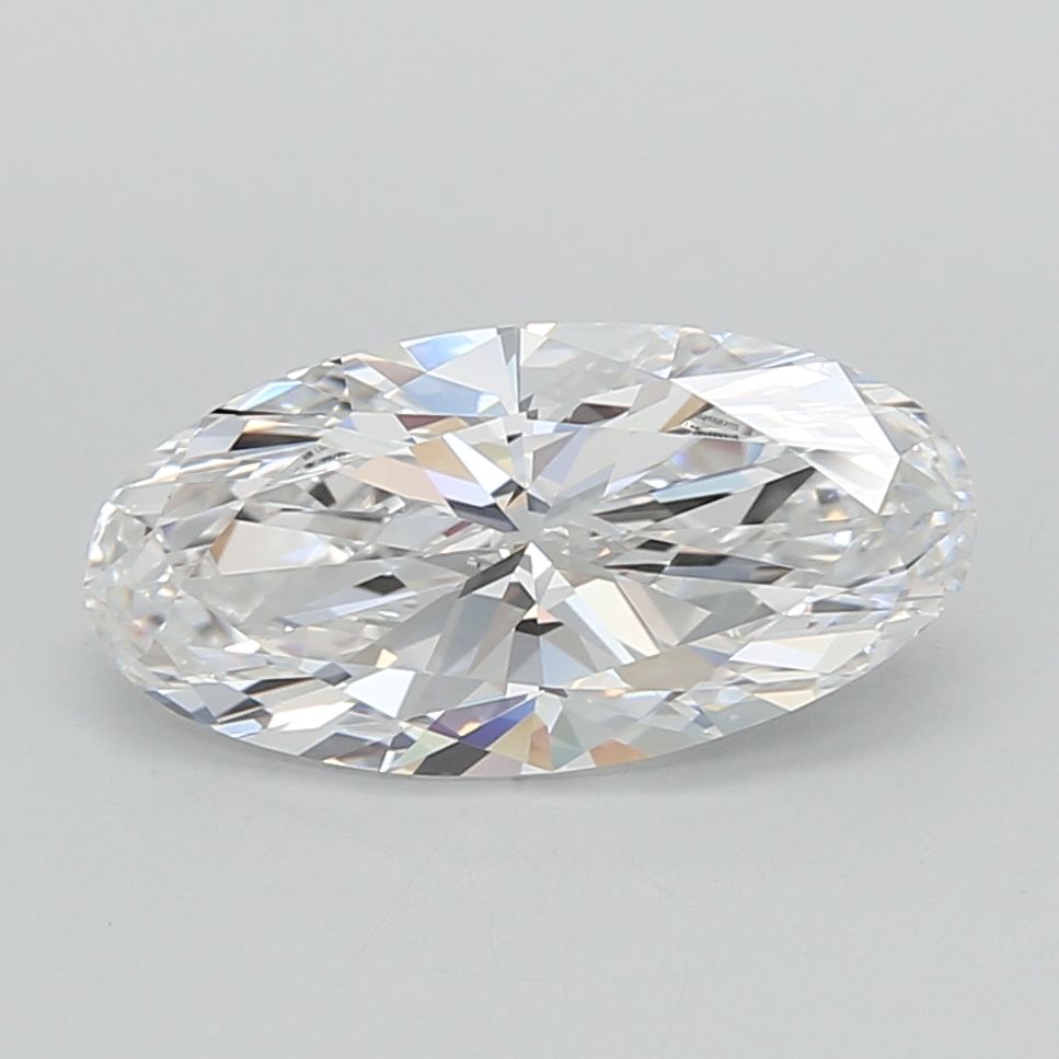 2.01 ct. oval Lab Grown Diamond front image
