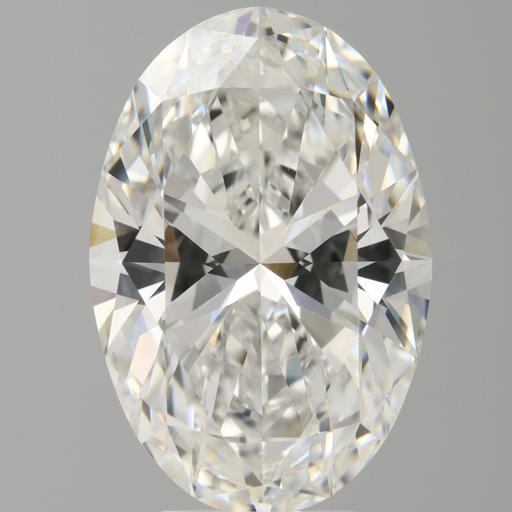 6.05 ct. oval Lab Grown Diamond front image