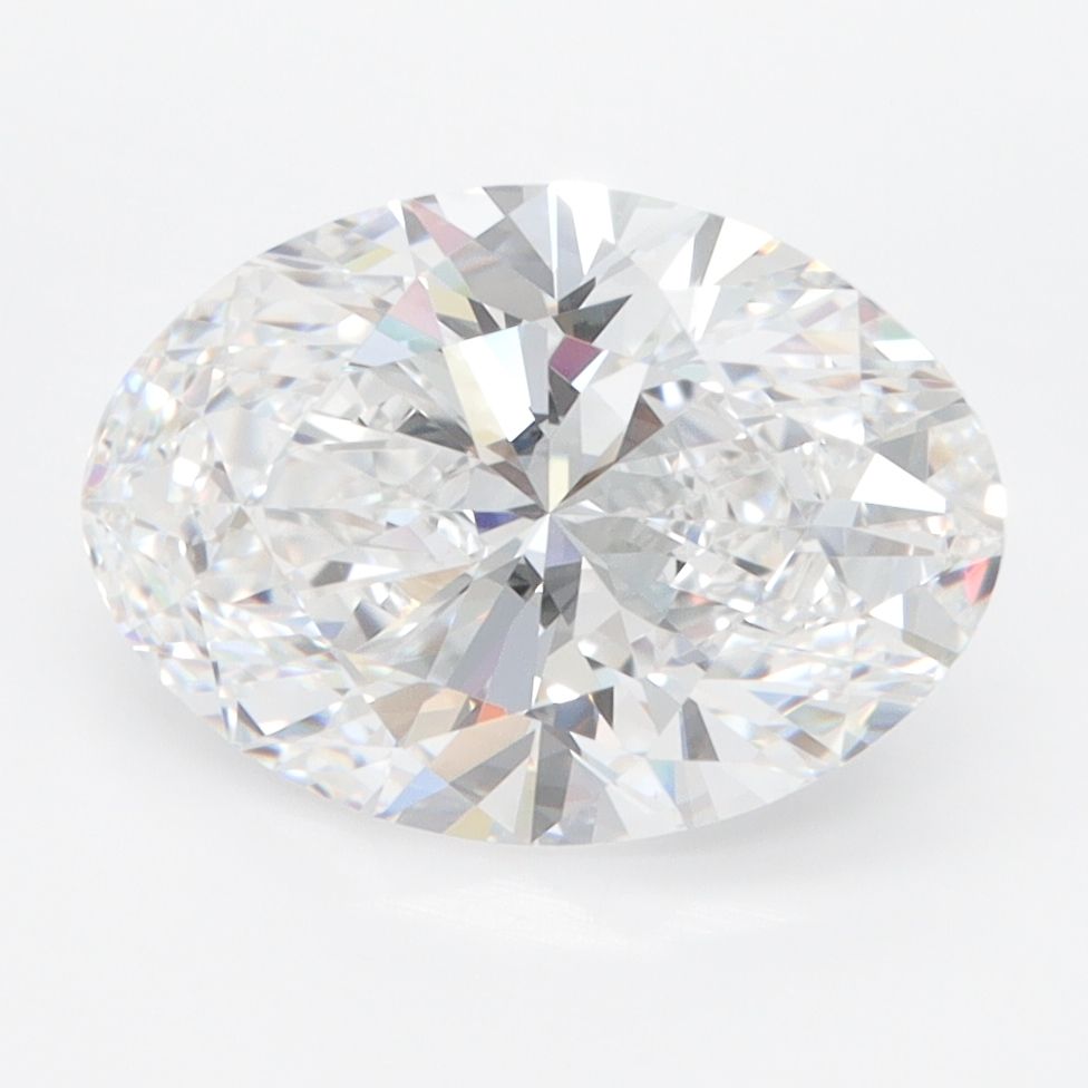 3.03 ct. oval Lab Grown Diamond front image