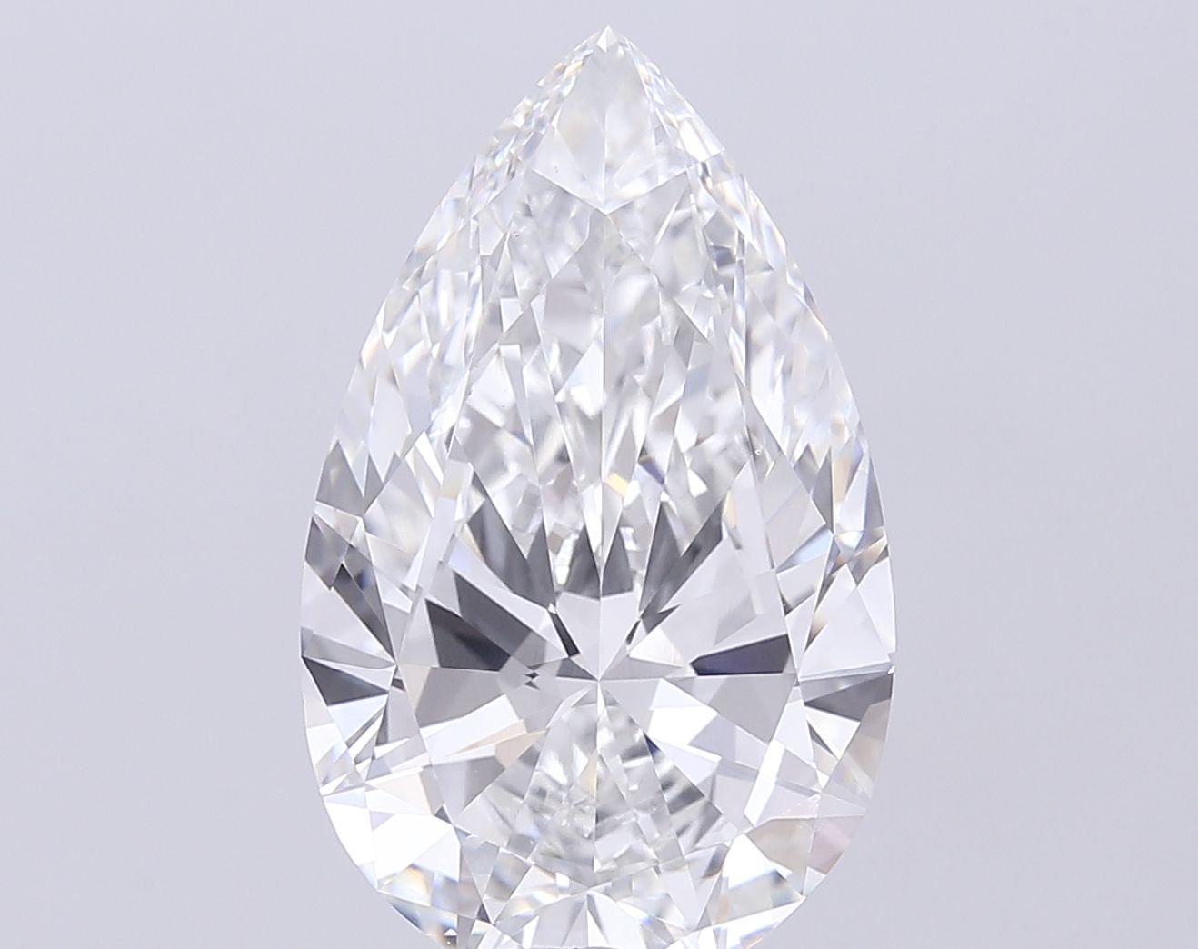 10.02 ct. pear Lab Grown Diamond front image