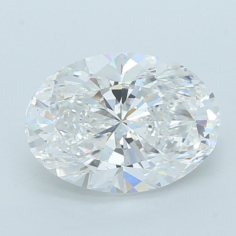 4.01 ct. oval Lab Grown Diamond front image