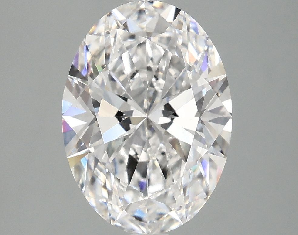 2.89 ct. oval Lab Grown Diamond front image