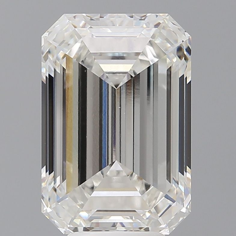 6.52 ct. emerald Lab Grown Diamond front image