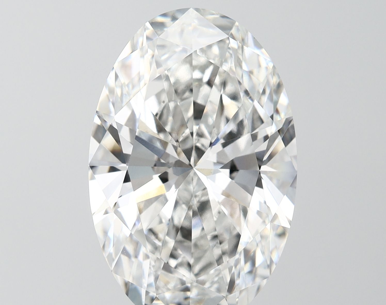 9.06 ct. oval Lab Grown Diamond front image