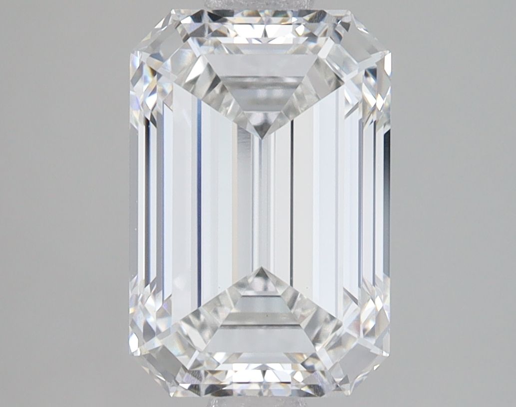 2.84 ct. emerald Lab Grown Diamond front image