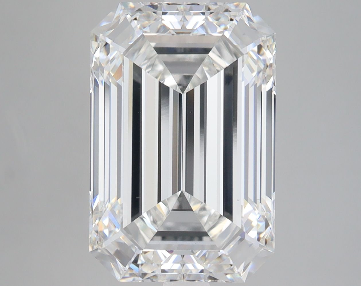 7.02 ct. emerald Lab Grown Diamond front image