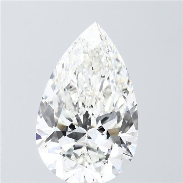7.09 ct. pear Lab Grown Diamond front image