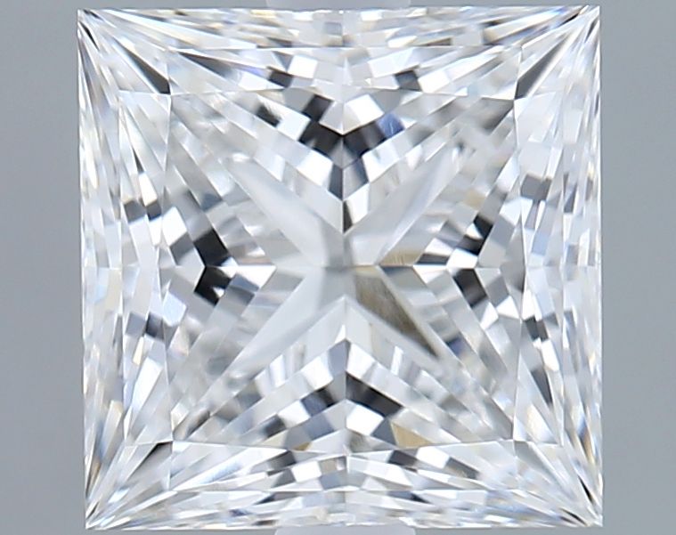 2.02 ct. princess Lab Grown Diamond front image