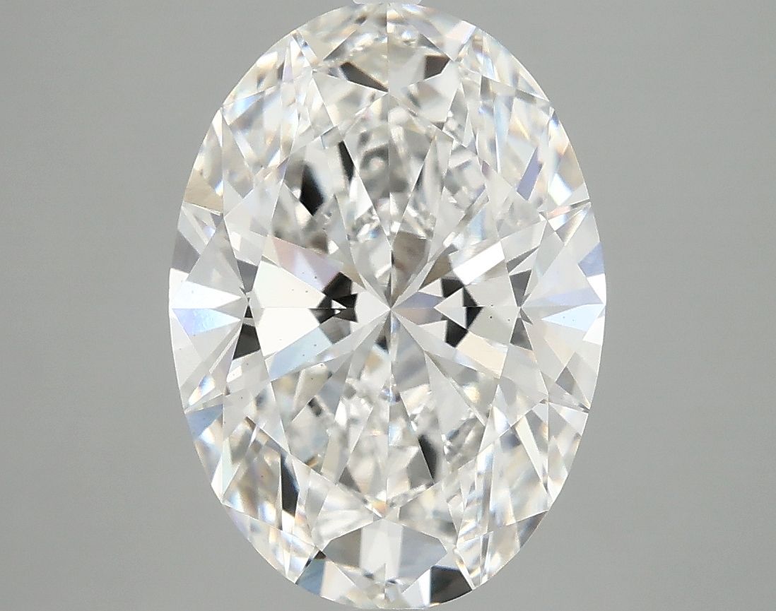 4.06 ct. oval Lab Grown Diamond front image