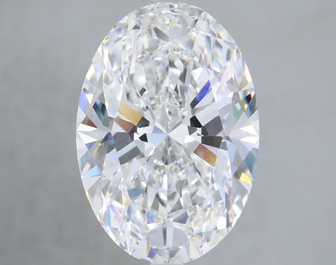 5.06 ct. oval Lab Grown Diamond front image