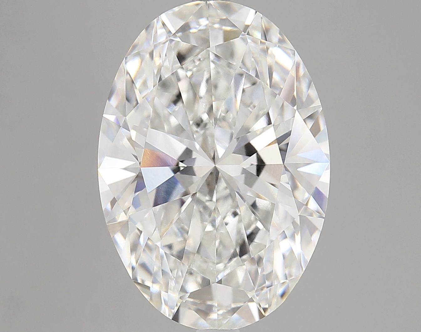 8.07 ct. oval Lab Grown Diamond front image