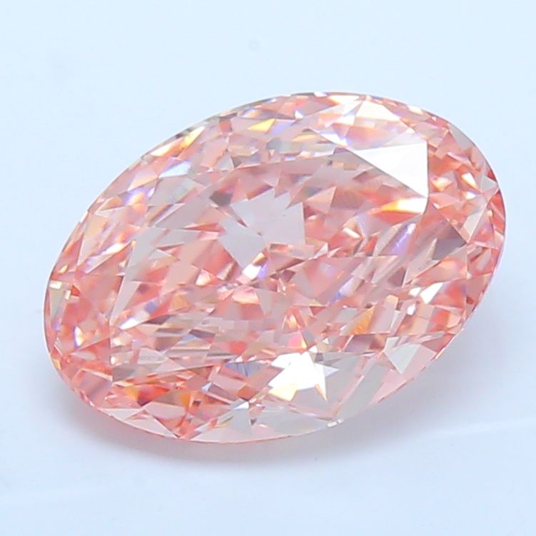 4.09 ct. oval Lab Grown Diamond front image