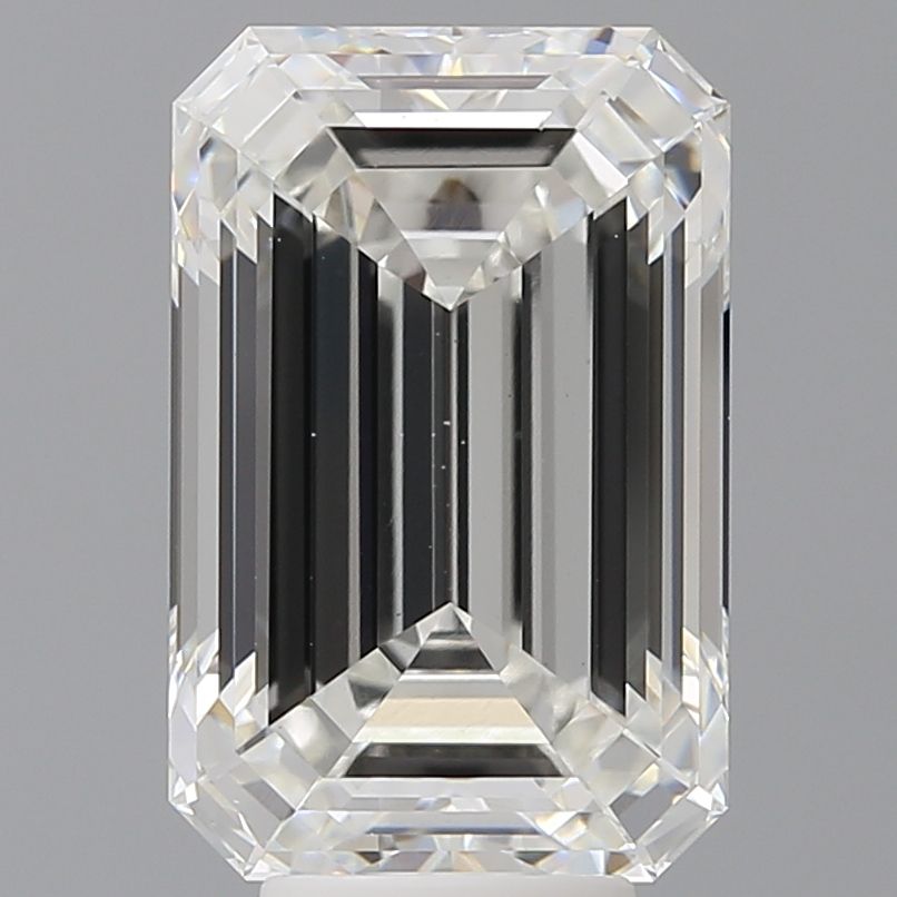 7.60 ct. emerald Lab Grown Diamond front image