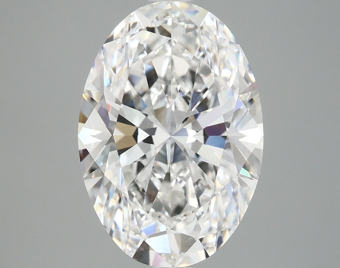 5.04 ct. oval Lab Grown Diamond front image