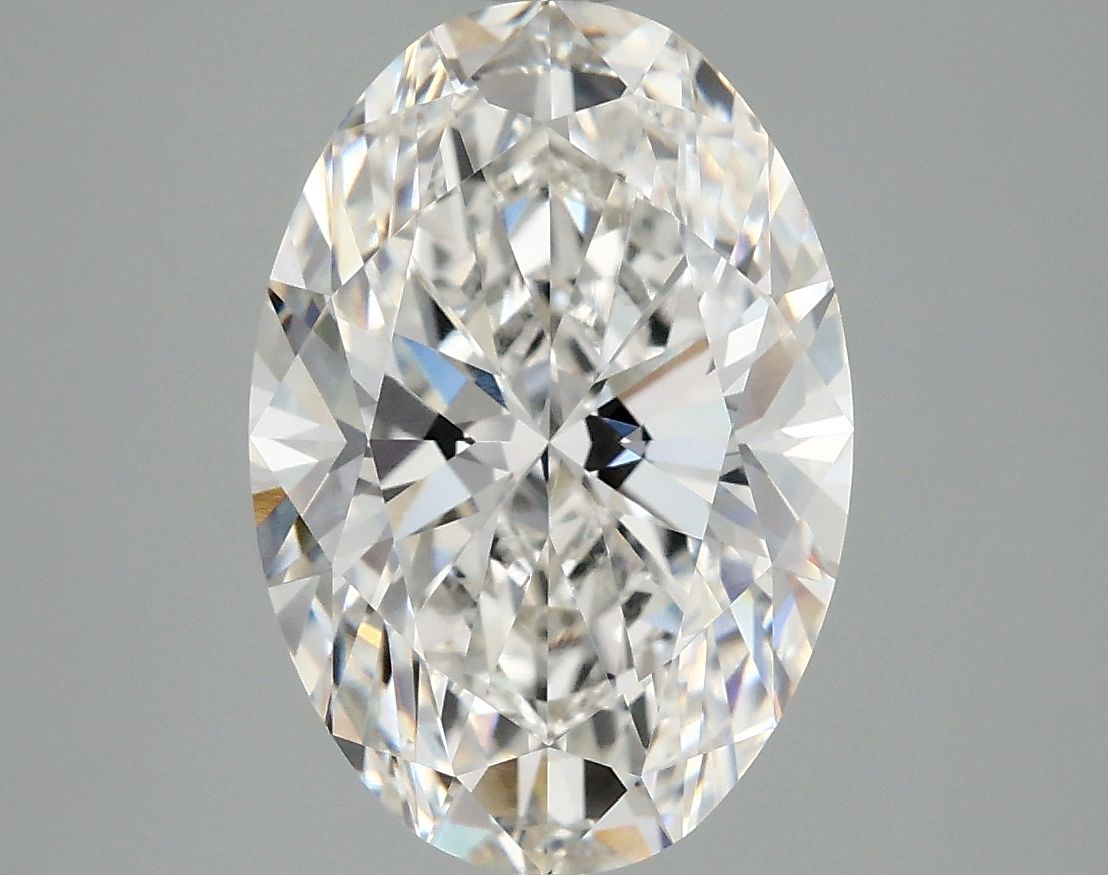 4.09 ct. oval Lab Grown Diamond front image