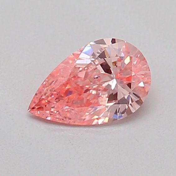 0.22 CT Fancy Vivid Pink PEAR