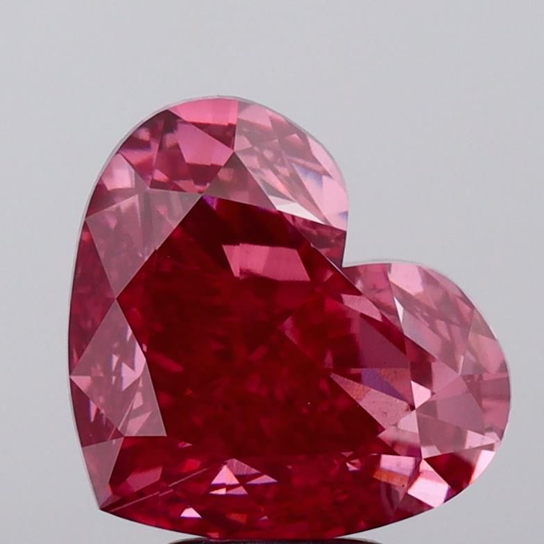 6.02 ct. heart Lab Grown Diamond front image