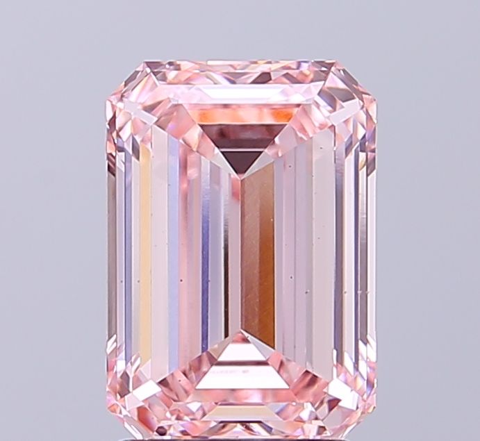2.71 ct. emerald Lab Grown Diamond front image